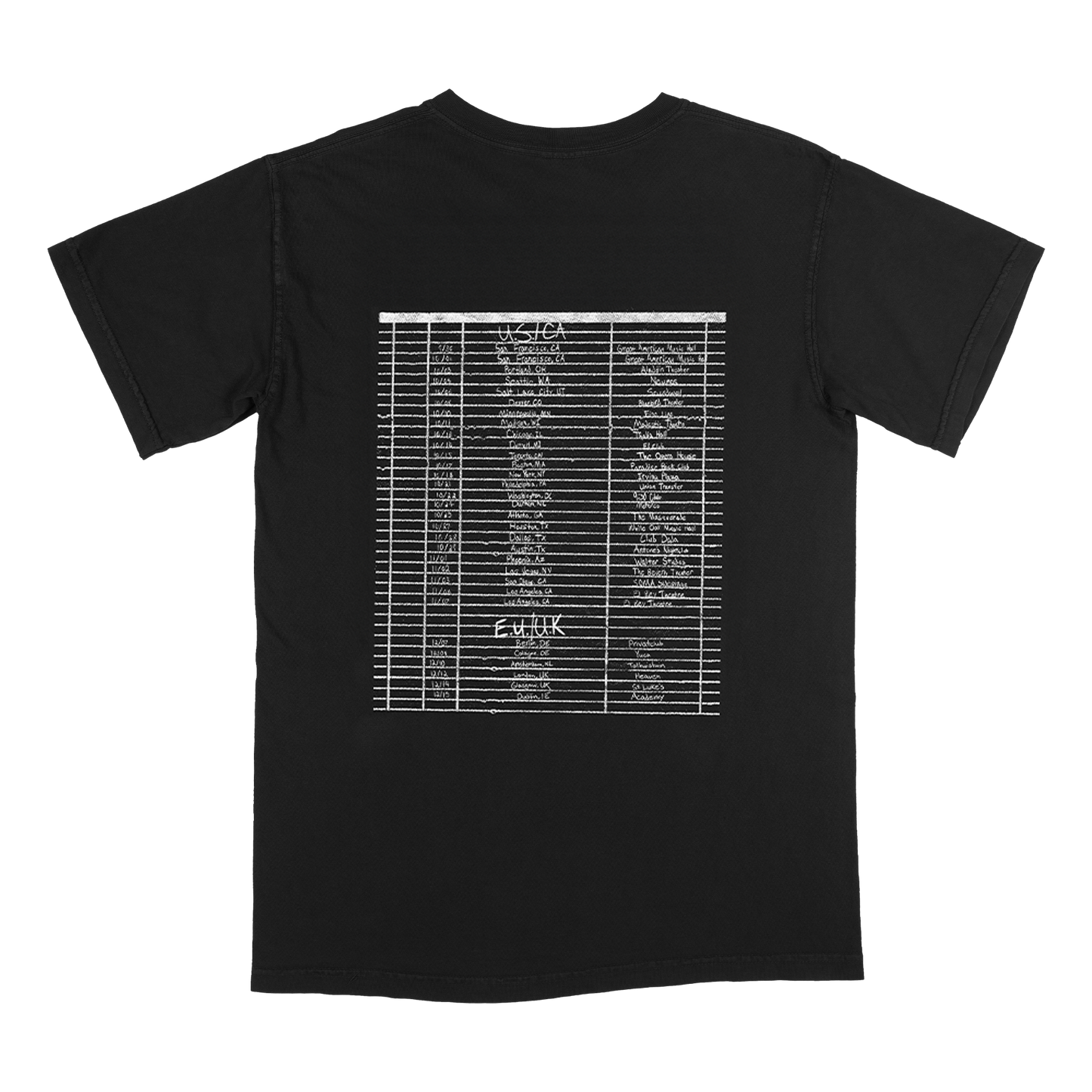Lighthouse Black Tour Tee